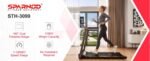 Sparnod Fitness Hybrid+ 2-in-1 Walking Pad/Treadmill, STH-3099 - Image 15