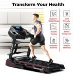 Sparnod Fitness, (2 HP DC Motor) Fat mobilization massager Treadmill, STH-3600 - Image 9