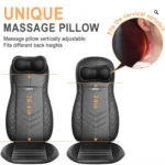 Renpho Massage Cushion, Back Massager for Chair, Shiatsu Chair Massager with Heat for Neck, Back, Shoulders, Height Adjustable, Use at Home & Office - Image 5