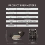 Zeitaku Heiwa 3D Massage Chair - Image 3