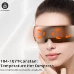 RENPHO True View Eye Massager for Migraines, 5 Modes Rechargeable Heated Temple Massager for Eye Relax, Improve Eye Circulation, Reduce Dry Eyes, Dark Circles, Delay Eye Aging - Image 10