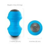 TriggerPoint CHARGE VIBE Three-Speed Ridged Vibrating Portable Foam Roller - Image 4
