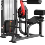 Sparnod Fitness HAM-21 Back Extension Machine – Seated Lumbar & Core Training Station - Image 3