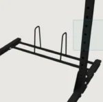 Liftdex Spiderman Squat Stand – 2.4M (Free Standing) with Plate Storage & Pull-Up Bars - Image 3