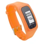 Liveup, 3D Sensor Pedometer Wrist Watch, Ls3348, Orange - Image 2