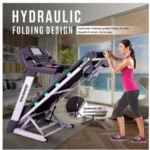 Sparnod Fitness 5 HP AC Motor Treadmill with 7 Inch LCD Display & Motor Incline, STC-5250 - Image 10