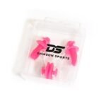 DS Swim Silicone Soft Ear Plugs & Nose Clip - Pink - Image 2