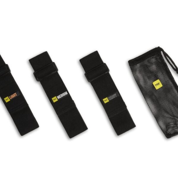 TRX Strength ER Fabric 3-Piece Band Set, Light/Medium/Heavy