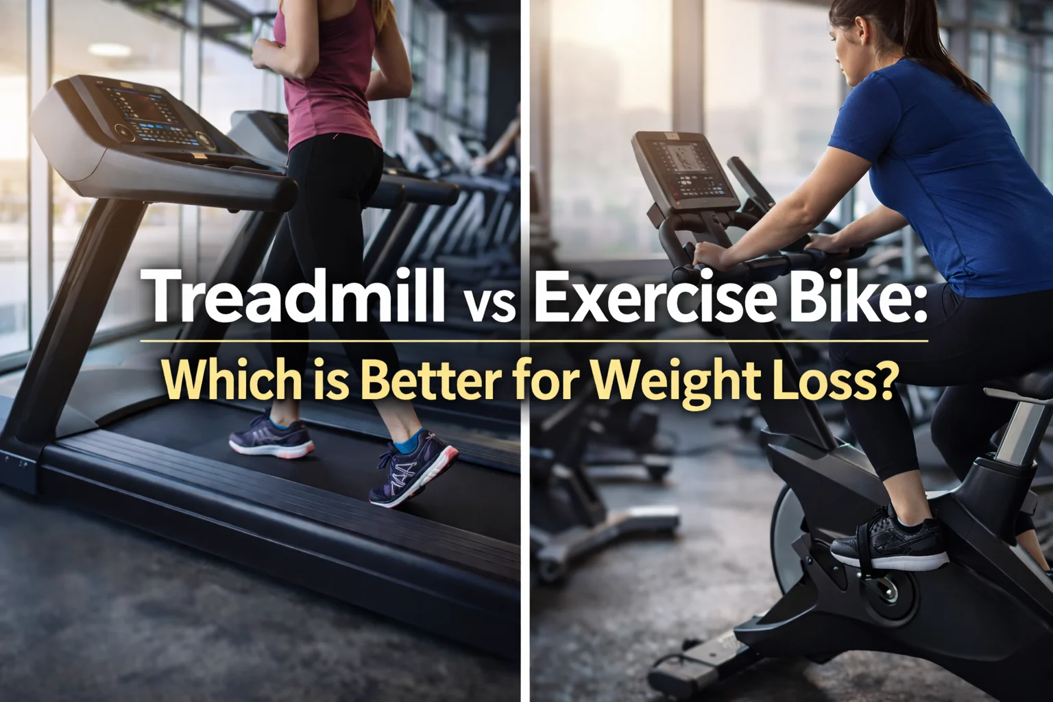 Treadmill vs Exercise Bike Which is Better for Weight Loss