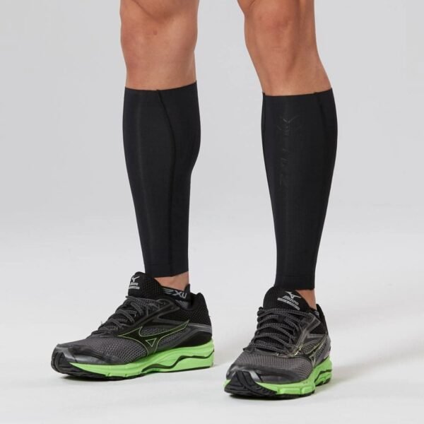 2Xu, Light Speed Compression Calf Guards Large, Ua3064B, Black/Nero