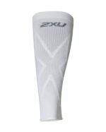 2Xu, X Compression Calf Sleeves X Large, Ua5458B, White/White - Image 2