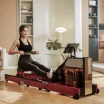 Red Oak - Kingsmith WM10 Tri-fold Water Rowing Machine - Image 10