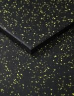 1441 Fitness Speckled Yellow Gym Flooring 100 x 100 (cm) - 20 mm Thickness - Image 2