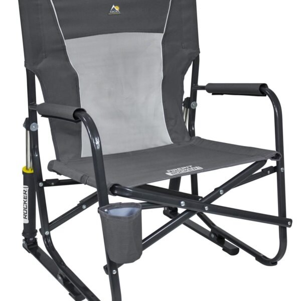 GCI Outdoor FirePit Rocker, Pewter Gray