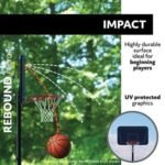 Lifetime 44 Inch Impact Portable Adjustable Basketball Hoop - Image 3