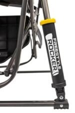 GCI Outdoor Freestyle Rocker Chair with Side Table, Heathered Pewter - Image 4