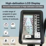 Sparnod Fitness, Sturdy Commercial Air Bike with LCD Display, SAB-09 - Image 4