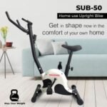 Sparnod Fitness Upright Exercise Bike For Home Use With Lcd Display, SUB-50 - Image 3