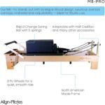 Align-Pilates M8-Pro Maple Wood Pilates with Half Cadillac Reformer Bundle - Image 6