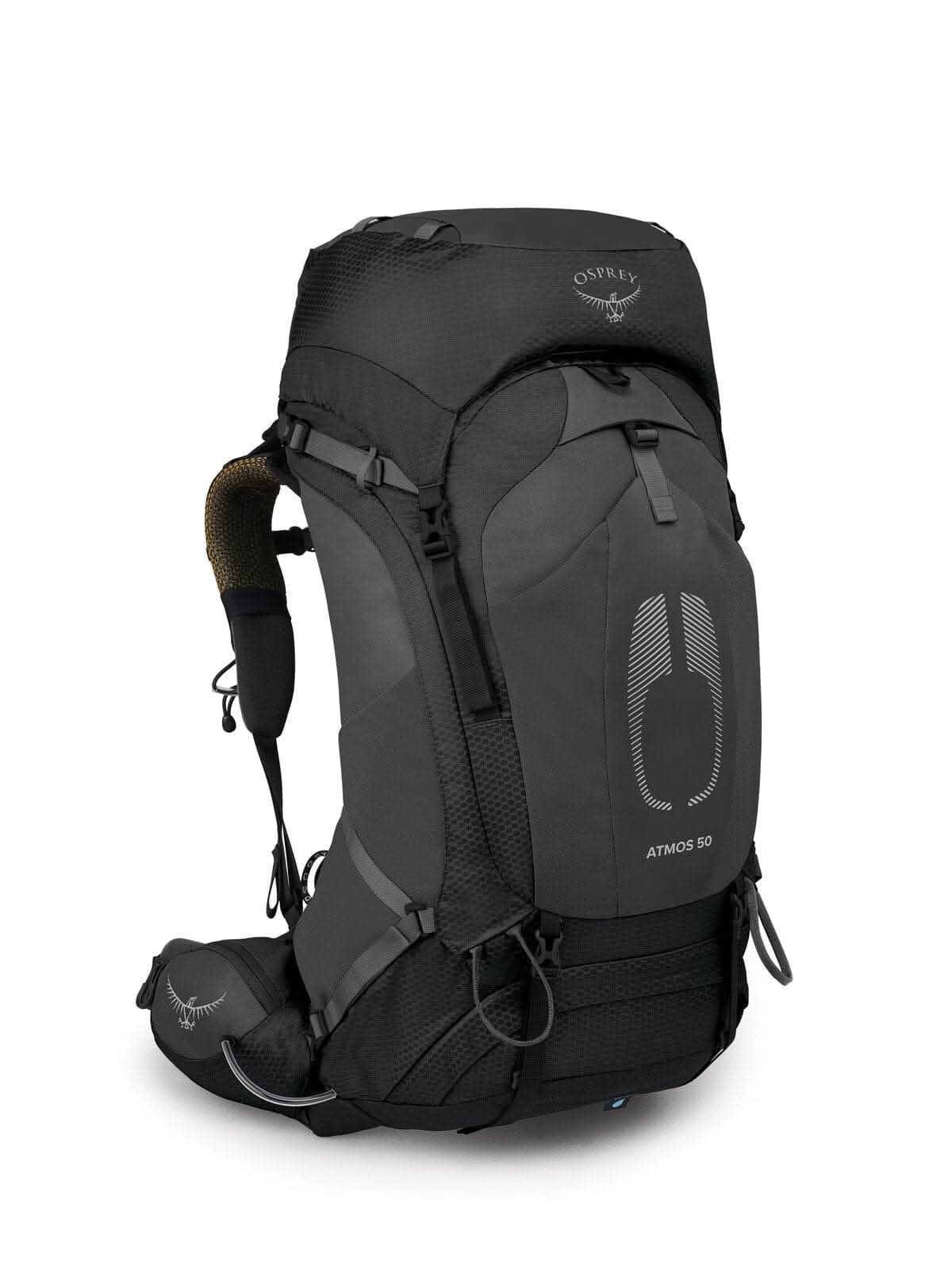 atmosag50_s22_side_black_3000x.jpg Osprey Backpack, Atmos AG 50, Black - Image 1