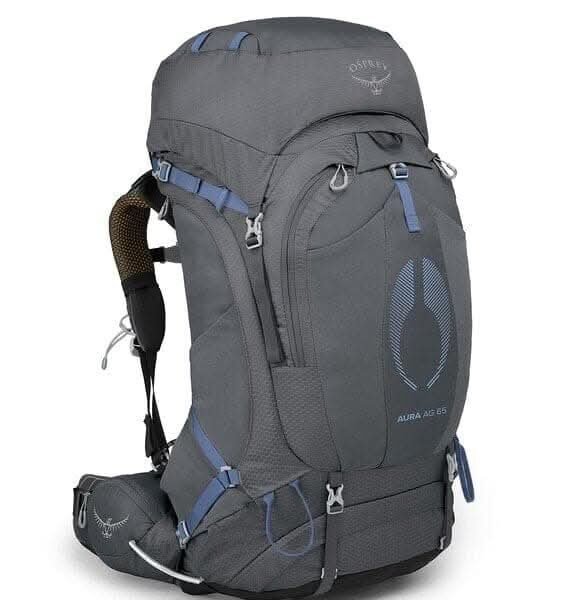 Osprey Backpack, Aura AG 60, Tungsten Grey