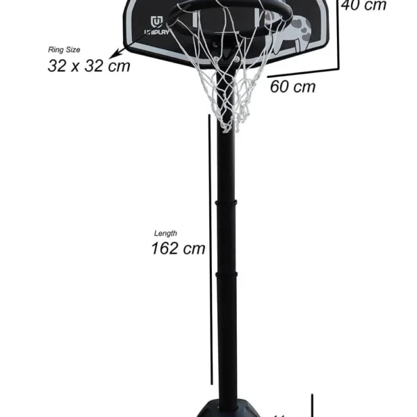 MF Basketball Hoop with Board & Stand Outdoor Children Adult Backboard Game Sports Training Toy