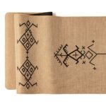 Ukiyo Jute Rug (Yoga Mat) - " Berber Yogi" - Image 5