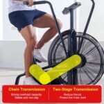Sparnod Fitness, Sturdy Commercial Air Bike with LCD Display, SAB-09 - Image 5