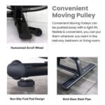 Sparnod Fitness, Sturdy Commercial Air Bike with LCD Display, SAB-09 - Image 6