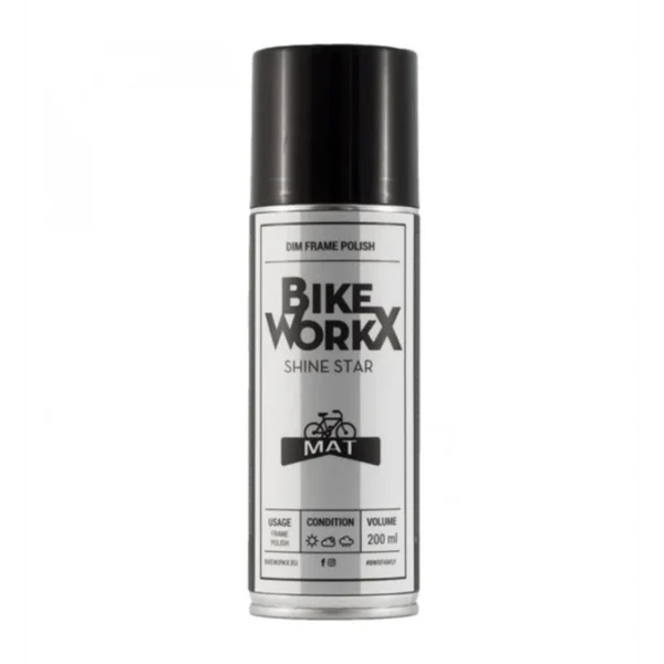 Bikeworkx Shine Star Matt Polish - 200ml