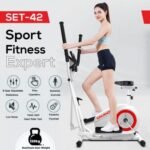 Sparnod Fitness Three In One Fitness Cross Trainer, SET-42 - Image 3