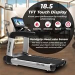Sparnod Fitness, (7 HP AC Motor) Heavy Duty Commercial Use Treadmill, STC-7100 - Image 4