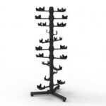 Ta Sport, 10 Pairs Dumbbell Rack, Md6246, Black