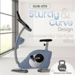 Sparnod Fitness Curve Commercial Upright Bike, SUB-570 - Image 3