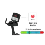 BH Fitness, Recumbent Bike, H775, Silver & Black - Image 3