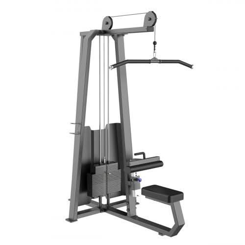 eco-1035-pulldown-500x500_1376x.jpg Sparnod Fitness ECO-1035 Lat Pulldown Machine – Seated Back Training Station - Image 1