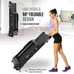 Sparnod Fitness, (2.75 HP DC Motor) LED display, 100% Pre Install, foldable treadmill, STH-3300 - Image 5