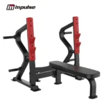 Impulse Fitness, Flat Bench Press, Sl7028, Silver & Black - Image 5