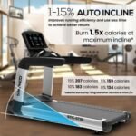 Sparnod Fitness, (7 HP AC Motor) Alphanumeric LED Display Treadmill, STC-5750 - Image 5