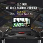 Sparnod Fitness, (6 HP AC Motor) 18.5 inch TFT Touch Screen Treadmill, STC-7000 - Image 4