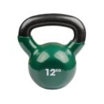 Ta Sport, Solid Coated Kettlebell 12 Kg, Green