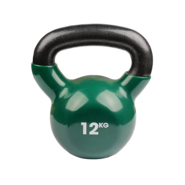 Ta Sport, Solid Coated Kettlebell 12 Kg, Green