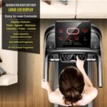 Sparnod Fitness, (3 HP DC Motor) Large LED Display with auto incline Treadmill, STH-5700 - Image 4