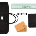 Combo Ukiyo Mat Set (Carrying Bag & Mat, Yoga Towel, Yoga Strap, Cork Blocks (2))