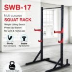 Sparnod Fitness SWB-17 Multi-Purpose Squat Rack – Heavy-Duty Power Rack for Home & Commercial Training - Image 3