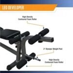 Sparnod Fitness Heavy Duty Multifunction Weight Bench | Bench Press | Biceps Press, SWB-65 - Image 3