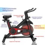 Sparnod Fitness Exercise Bike With Heavy Duty 10Kg Flywheel, SSB-10 - Image 5