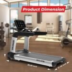 Sparnod Fitness, (7 HP AC Motor) Alphanumeric LED Display Treadmill, STC-5750 - Image 7