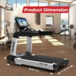 Sparnod Fitness, (7 HP AC Motor) Heavy Duty Commercial Use Treadmill, STC-7100 - Image 6