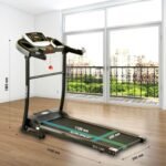 Sparnod Fitness STH-1200 (4 HP Peak DC Motor) Automatic and Foldable Motorized Treadmill - Image 5